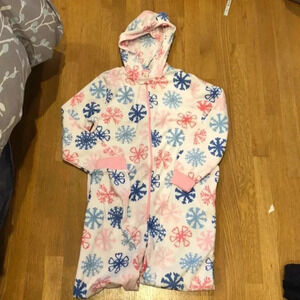 Gymboree hooded pajama onesie